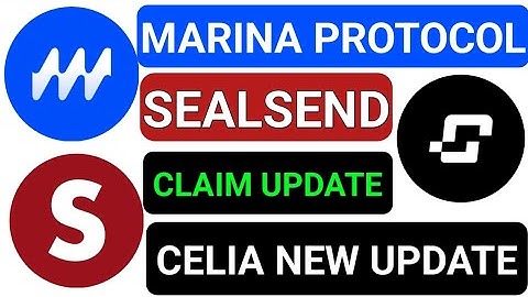 MARINA CLAIM UPDATE । SEALSEND WITHDRAWAL । CELIA UPDATE #SEALSEND #MARINAWITHDRAWAL #CELIAUPDATE