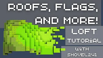 Minecraft Flags, Roofs, and more! | Arceon Loft Tutorial