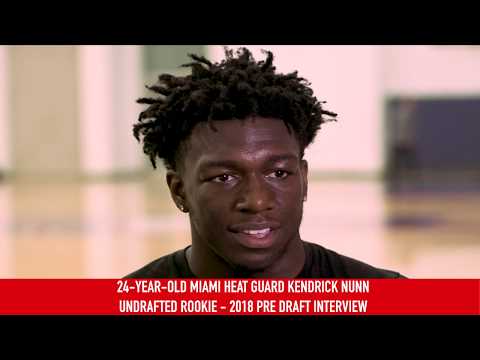 kendrick-nunn:-2018-nba-pre-draft-interview-+-miami-heat-highlight-splice