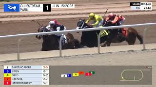 Gulfstream Park June 15, 2025 Race 1