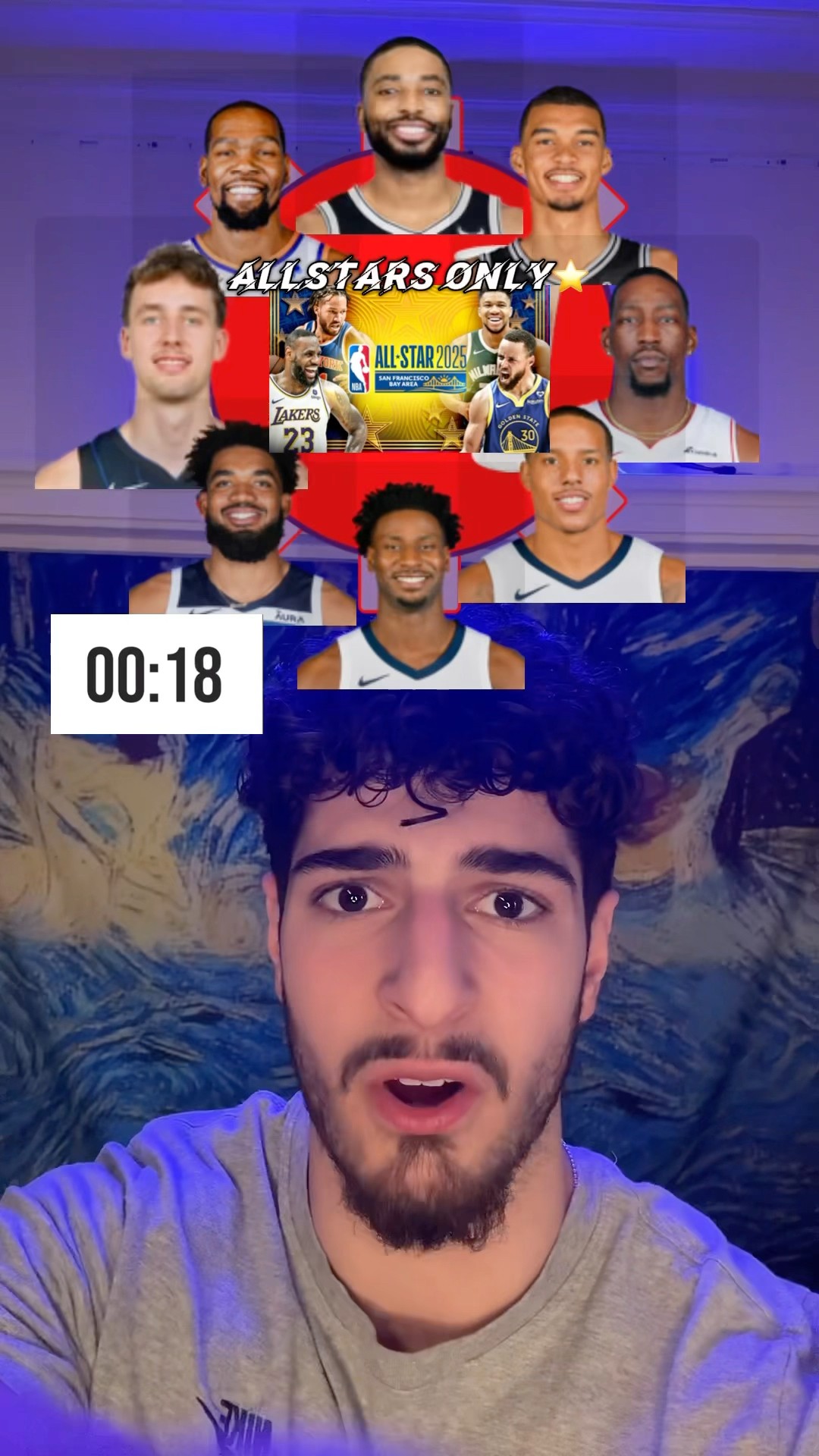 WHY IS BRO CELEBRATING?? #nba #lebron #curry #tatum #jokic #giannis ##kevindurant #fexr
