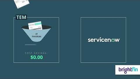 Telecom Expense Management built on ServiceNow - brightfin