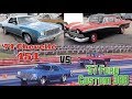 1974 Chevrolet Chevelle vs 1957 Ford Fairlane SUPERCHARGED - PURE STOCK DRAG RACE (Best of 3)