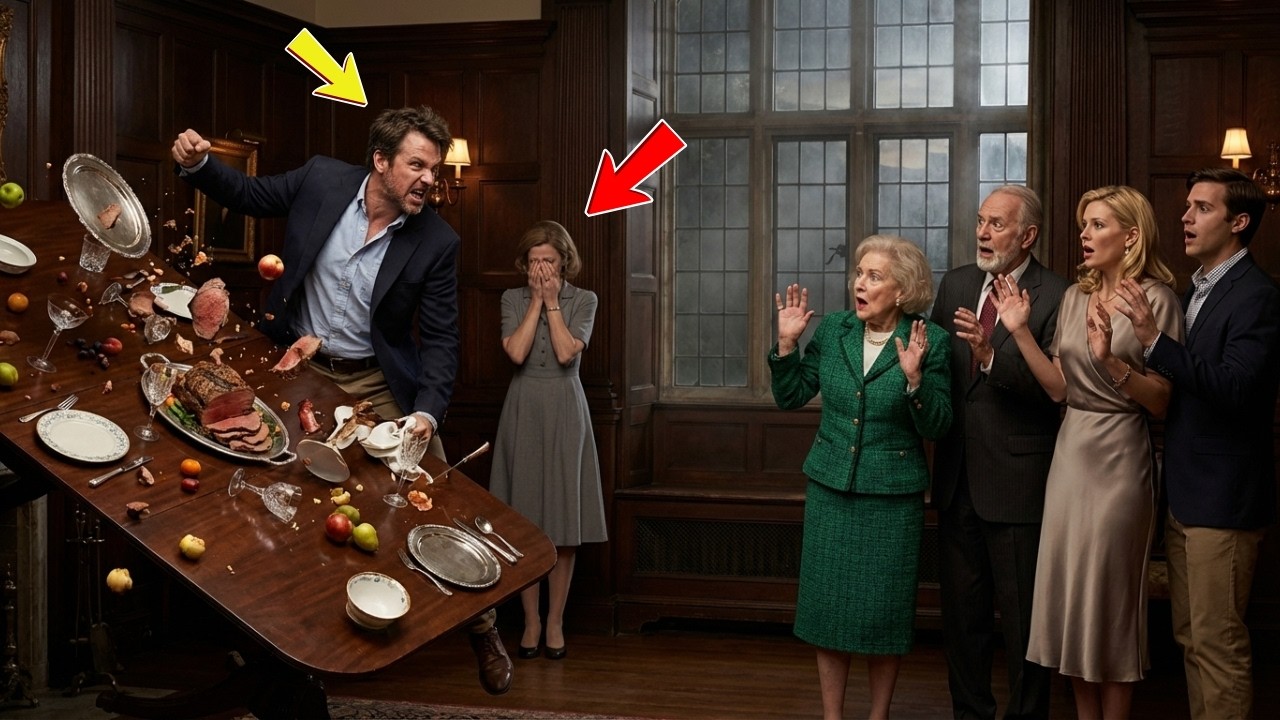 Familie beutet Schwiegertochter aus, Ehemann wirft den Banketttisch um & lässt eine Bombe platzen!