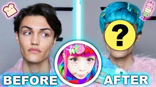 I tried a Harajuku Makeup Tutorial... | Indigotohell