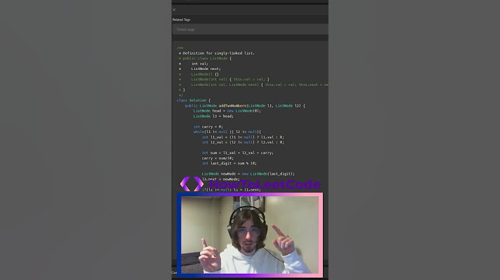 #shorts LeetCode Add Two Numbers Solution Video On Channel! Check It Out!