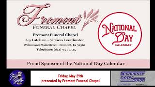 National Day Spotlight presented by Fremont Funeral Chapel