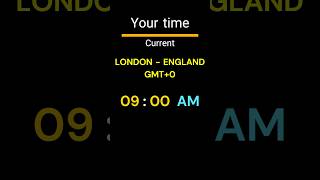GMT+0｜09:00 AM｜LONDON