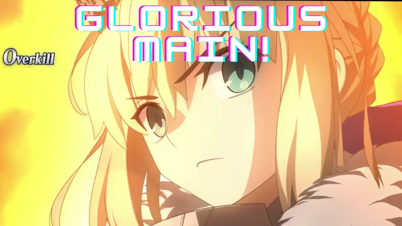 Being A Saber Main Is Glorious!