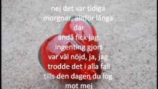 Helt Galen I dig - Tomas Ledin Lyrcis text chords