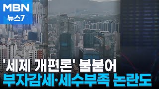 '종부세·상속세·금투세' 불붙는 세제 개편론…부자감세 논란 '변수' [MBN 뉴스7]