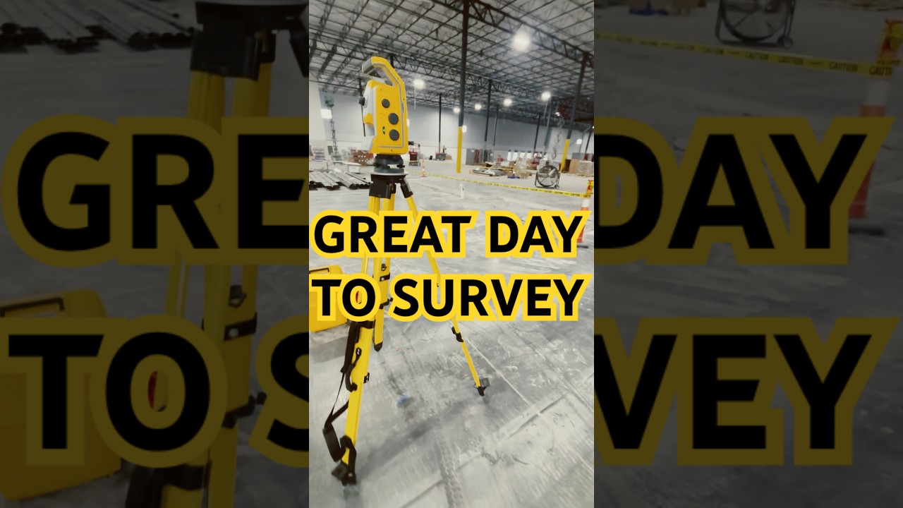 Another great day, to be a surveyor! Subscribe for more! 🔭 