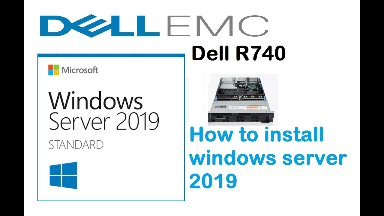 server dell ราคา  Update New  How to install windows server 2019 on Dell R740 with LifeCycle Controller