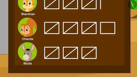 Tally marks | Part 1/2 | English | Class 5