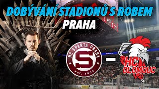 🍺 HOKEJOVÉ VÝJEZDY S ROBEM | Sparta Praha - Olomouc | Robstark