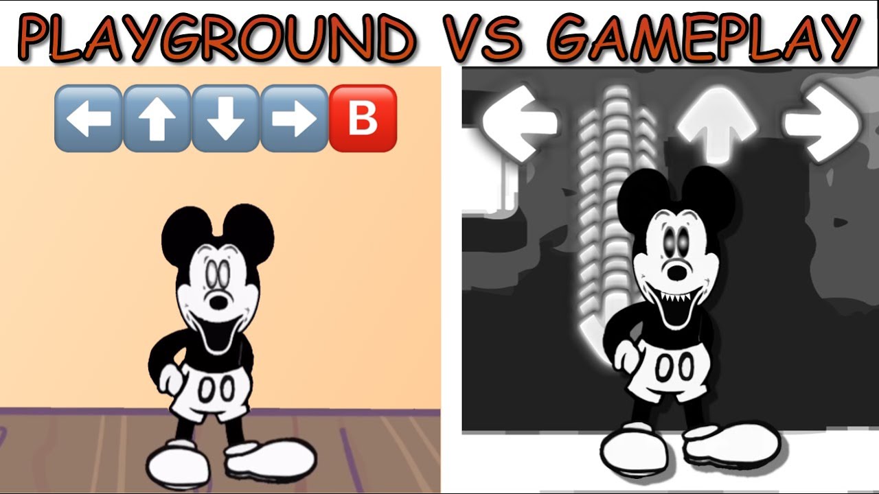 FNF Character Test, Gameplay VS My Playground