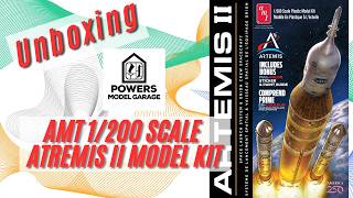 Unboxing the AMT Artemis II 1/200 Model Kit