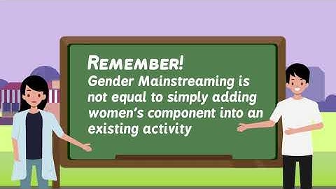 GMEF Chapter 1 - Gender Mainstreaming as a Strategy