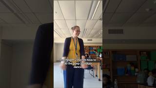 teaching my teacher how to do the deep sea diver dance 😭#shorts #trending #viral #funny #dance #love