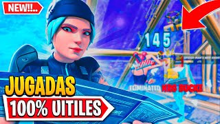 APRENDE 5 Movimientos y Jugadas ÚTILES para GANAR MÁS en FORTNITE!