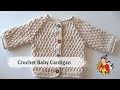 Crochet Easy Alpine Stitch Baby Cardigan