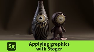 Adding Graphics with Substance 3D Stager | Adobe Substance 3D