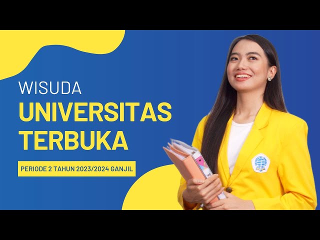 🔴 Live Wisuda Universitas Terbuka Surabaya - 12 November 2023 class=
