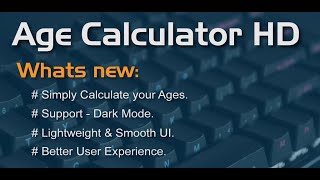 Age Calculator HD - Calculate your Ages. screenshot 3