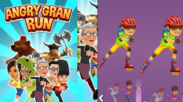 ANGRY GRAN RUN GAMEPLAY 2021 | With New Look | Android iOS Games