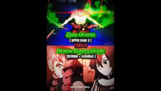 Zoro vs Demon Slayer | Who is Strongest | StranGer Boy