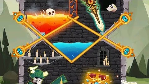 How to loot - pin pull & hero rescue - All levels solution gameplay walkthrough part 1 [Android IOS]