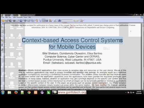 Context-based Access Control
