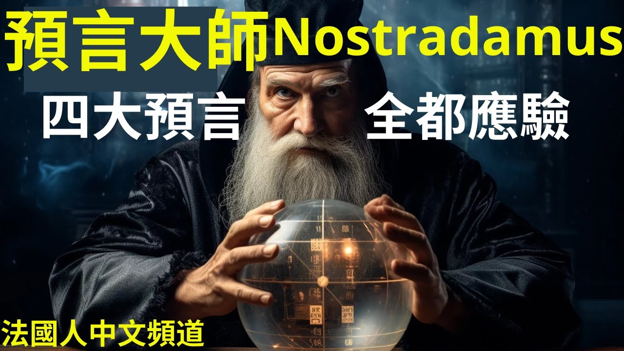 法國人中文頻道/神秘世界Why    預言大師Nostradamus : 四大預言全都應驗了