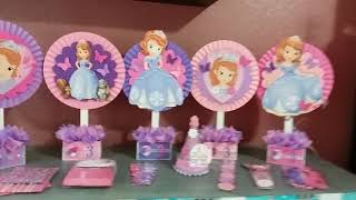 Sophia the First Centerpieces