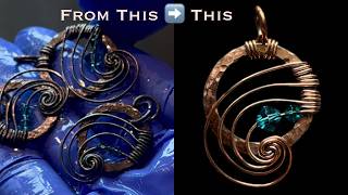 How I Oxidize, Polish & Seal My Wire Wrapped Jewelry ✨