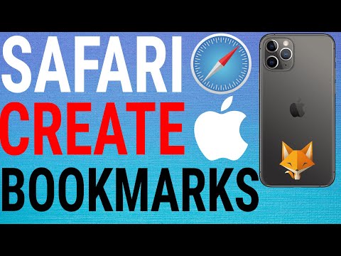 How To Create Bookmarks on Safari (iPhone / iPad)