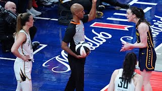 Caitlin Clark Hit with Double Techs — One from Breanna Stewart, One from the Ref!