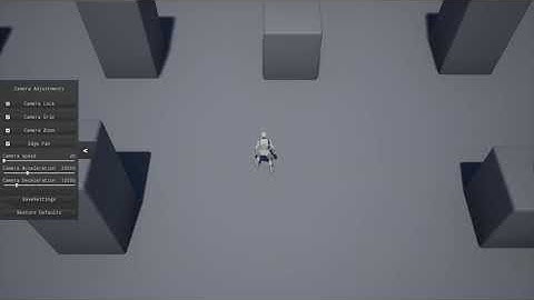 UE4 Top Down RTS Camera And Movement