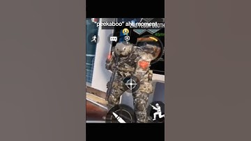peekaboo ahh moment 😭 #callofduty #cod #codm #codmobile #codclips #gaming #shorts #fyp