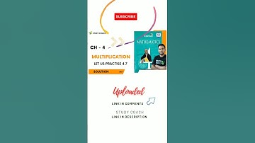 learnwell mathematics class 4 | let us practice 4.7 | Study coach