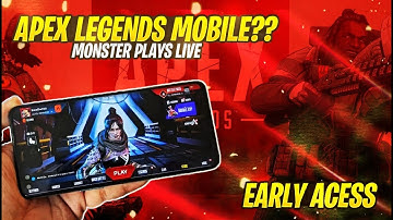 HOW TO DOWNLOAD AND PLAY APEX MOBILE ON GAMELOOP  | MONSTER PLAYS LIVE
