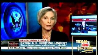 CNN'S JILL DOUGHERTY REPORTS ON SECRETARY CLINTON & SYRIA " AMERICA STANDS WITH THE SYRIAN PEOPLE " Information