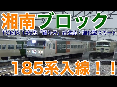 湘南ブロック】TOMIX 185系「踊り子」新塗装・強化型スカート