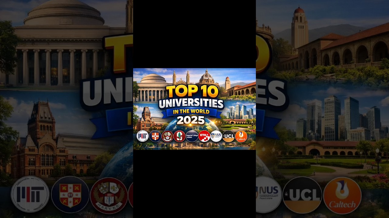 Top 10 Universities in the World 2025 | World’s Best Colleges 🌍