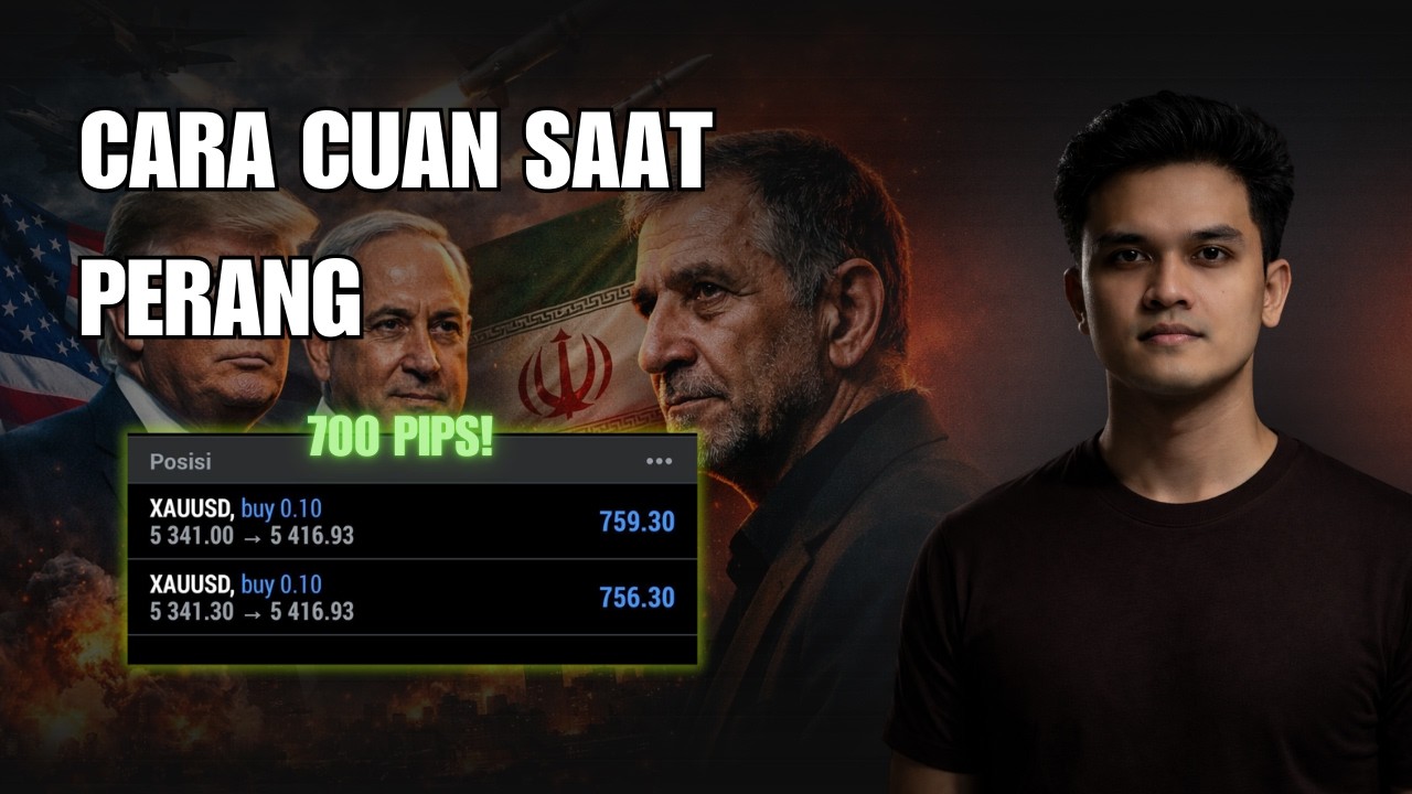 Strategi Trading Emas (XAUUSD) Saat Perang