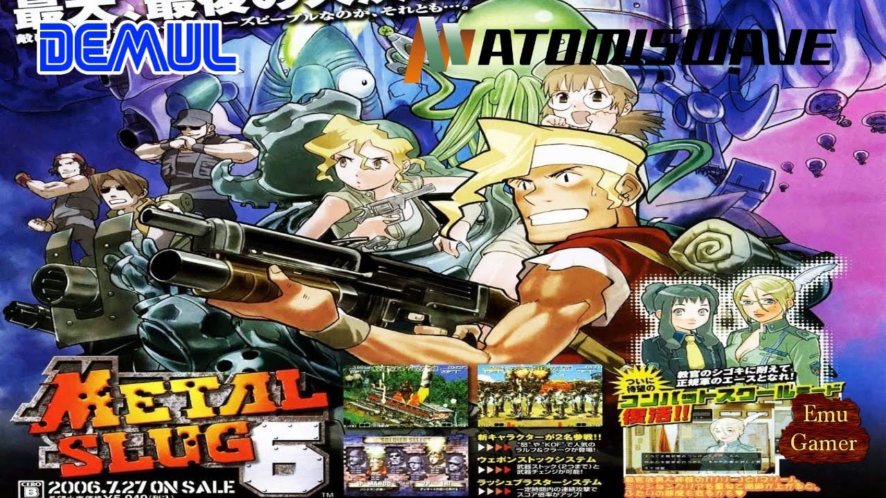 Metal Slug 6 Full Playthrough (Demul) (Arcade Pc) YouTube