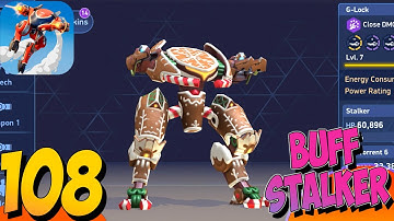 Mech Arena Robot Showdown - Gameplay Walkthrough  Part 108 - Buff Stalker🔥(iOS,Android)