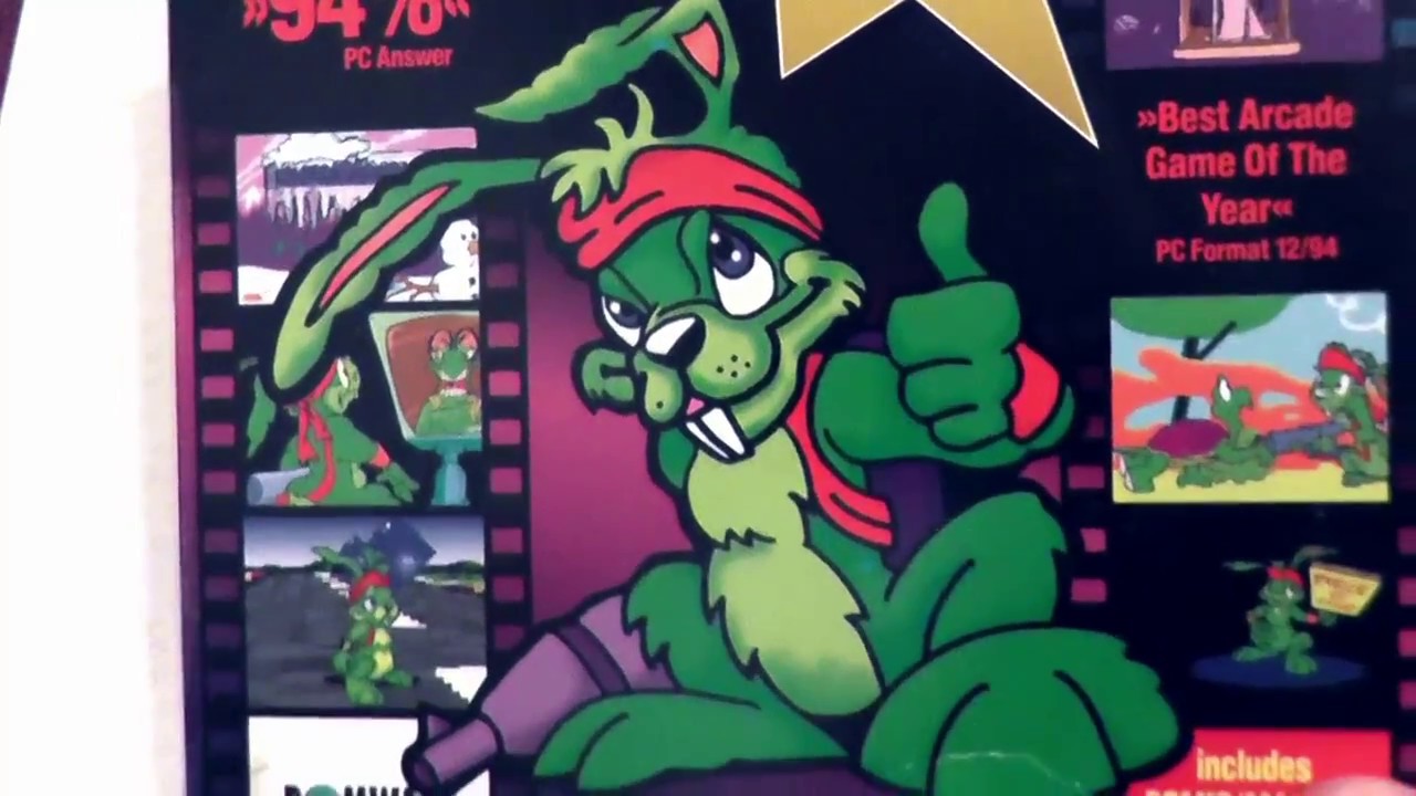 Jazz Jackrabbit CD-ROM - Rare PC Game Unboxing - YouTube