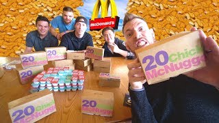 100 Chicken Nuggets Challenge Warning Gross
