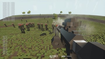 Teardown Mod - AI Zombies - Dev Update - Basic chasing and idle states